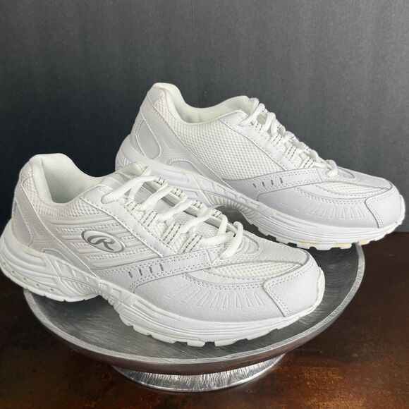 Rawlings Chance III Men's 6.5 Crosstrainers sneakers white 81671-01 medium width - Picture 1 of 16